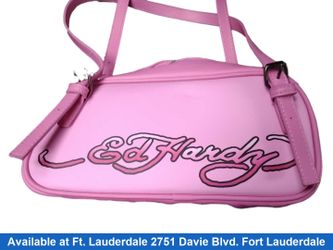 Ed Hardy Pink Purse / Handbag