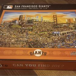 San Francisco Giants 500-piece Puzzle - Find Joe Journeyman