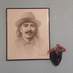 P0ster and plant hanger