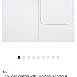 GE Washer and Dryer