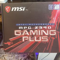 MSi MPG Z-390 Gaming Plus Intel Motherboard 