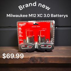 Milwaukee M12 XC 3.0