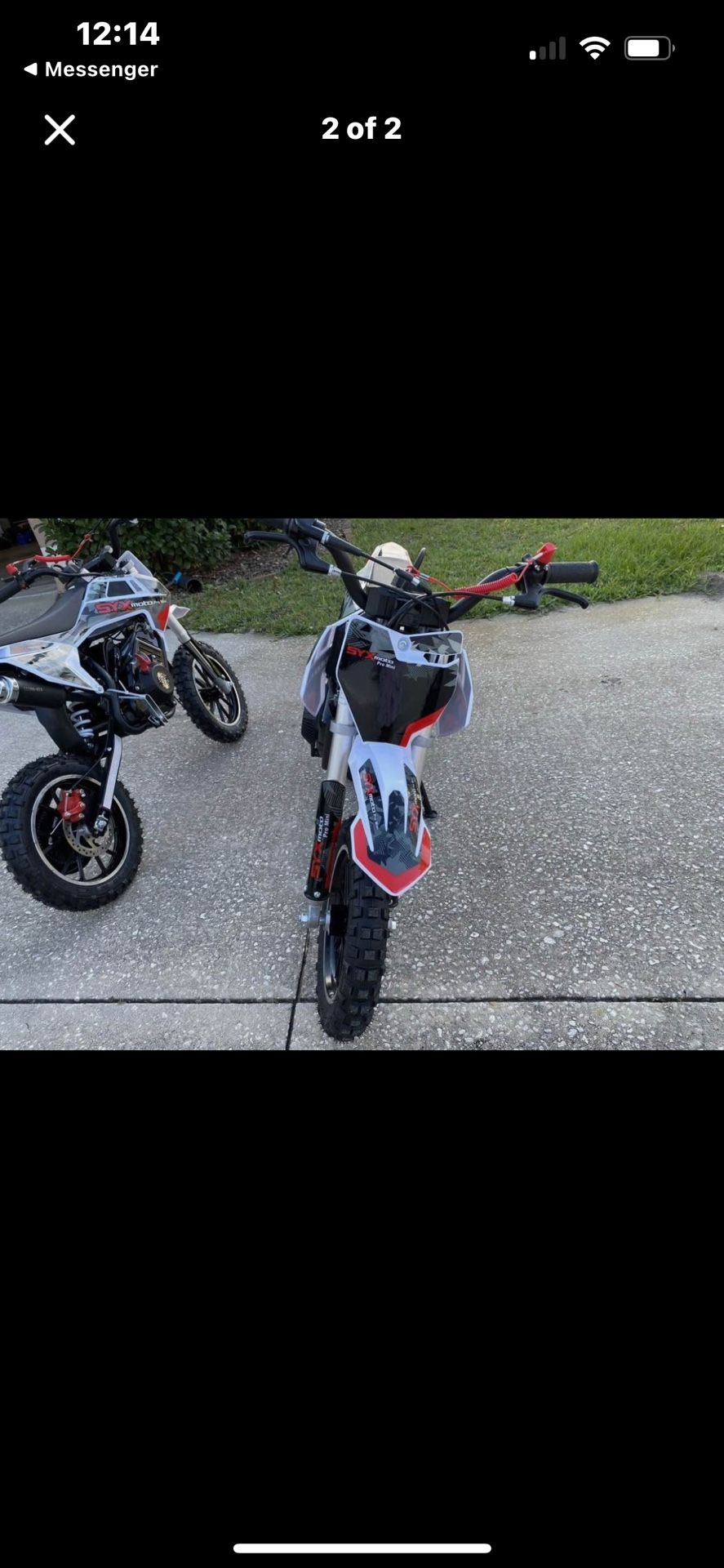 Brand New 60 CC dirt Bikes