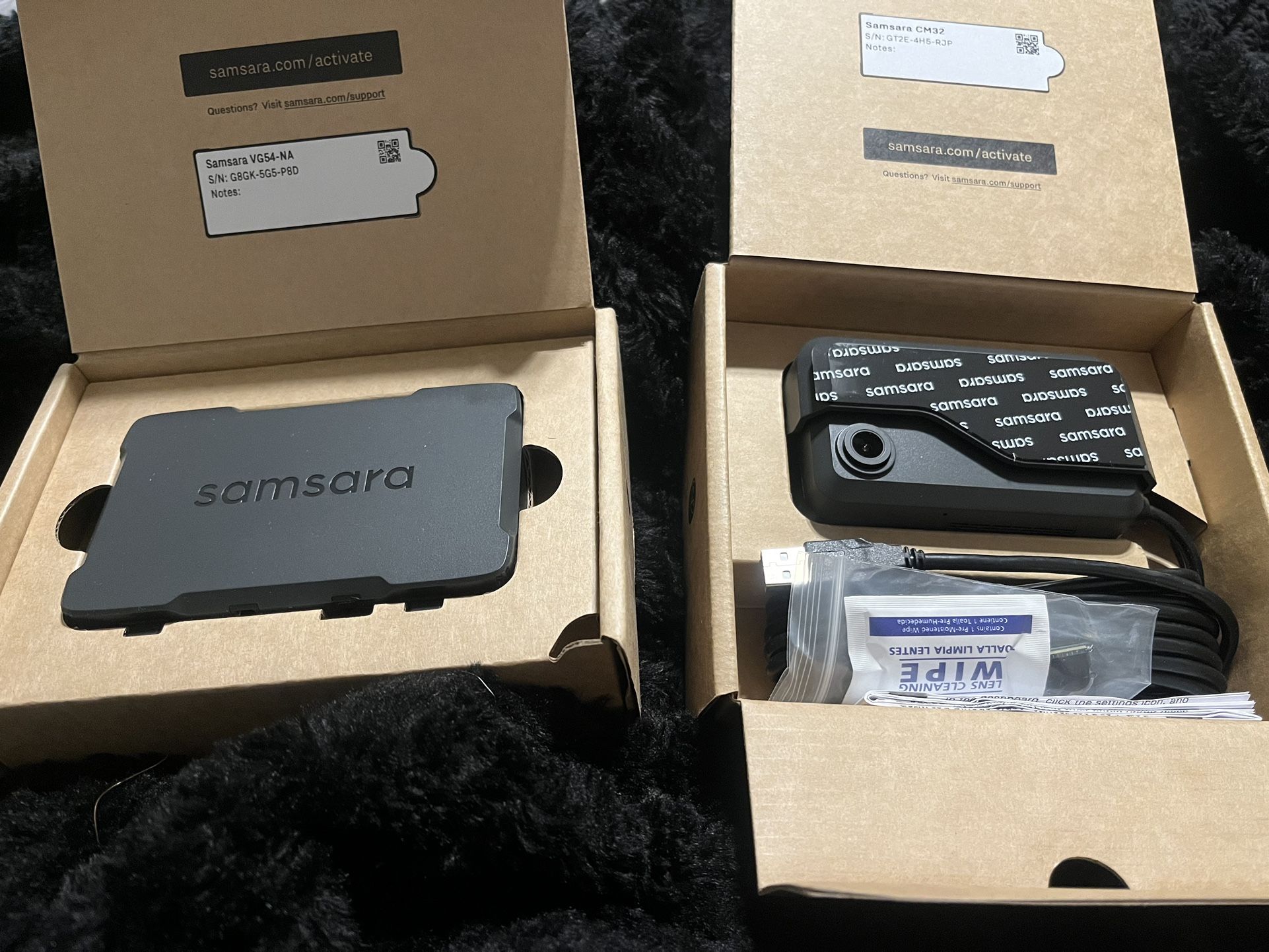 Samsara Bundle New Open Box Dual Facing Dashboard Camera