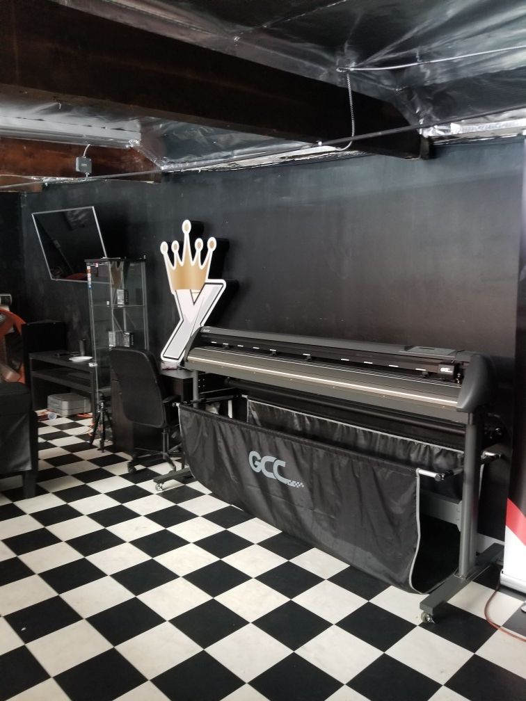 Gcc Jaguar iv vinyl cutter window tint ppf plotter cutter for Sale in ...