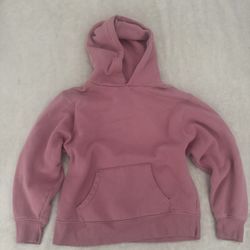 pink and brown hoodie