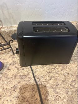 Black toaster