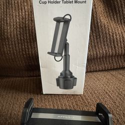 APPS2Car Solid Car Tablet Mount, Adjustable Height, Truck iPad Car Holder, Low Profile, Road Trip Essentials, Compatible with iPad Pro