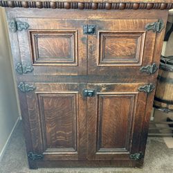 Rare Antique Ice Box