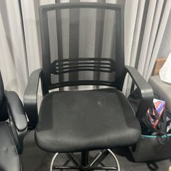 Two office chairs