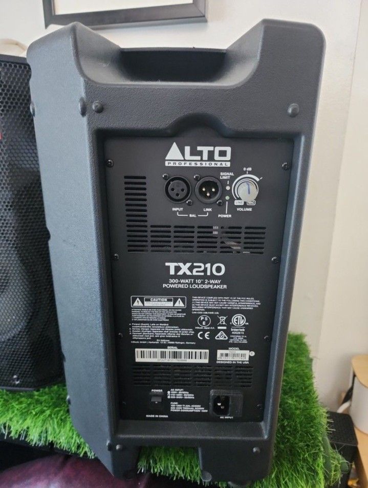 Alto Speaker Set