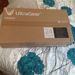 LG 24” UltraGear FHD 1ms 165Hz Gaming Monitor with AMD FreeSync™ Premium & Black Stabilizer (1920 x 1080) - 24GQ40W-B