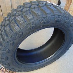 4 New LT 35 12.50 22 Goodyear Wrangler Boulder M/T Tires 12PLY Date 2023
