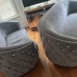 Grey Couches