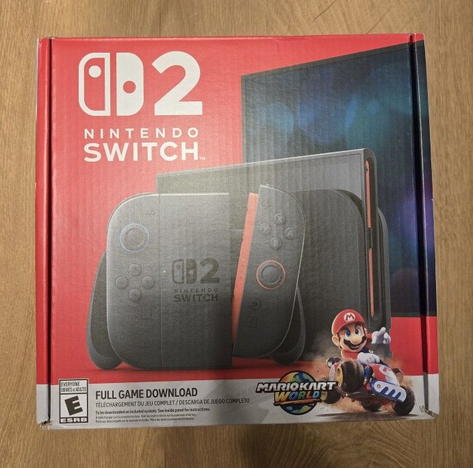 BRAND NEW Nintendo Switch 2 + Mario World Kart Bundle