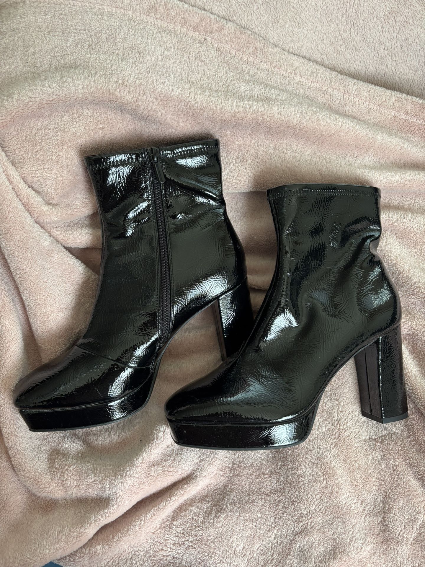 Black Platform Boots