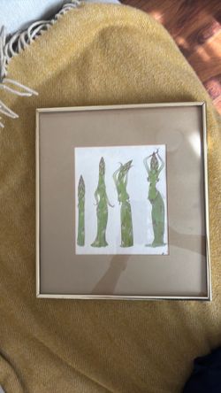 Art piece framed gold