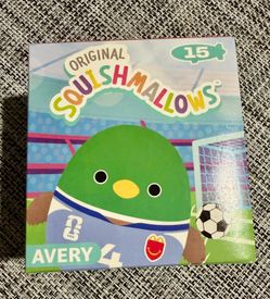 Avery #15 -2026 McDonald's Happy Meal Toy Squishmallows~ FIFA World Cup ~ New