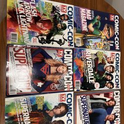 Comic Con magazine bundle - 12magazines