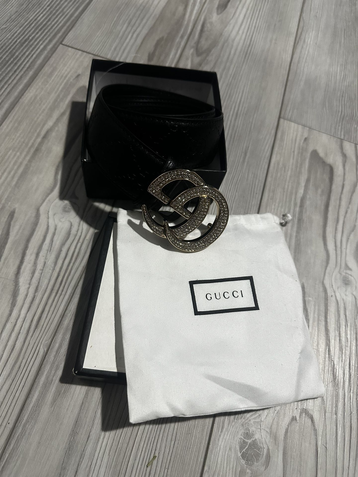 Gucci Rhinestone Belt