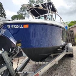 Boat Detail And Paint