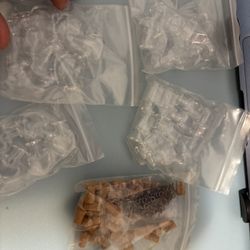 Mini Glass Heart Bottles with Cork – Craft / Decor / Wedding DIY (Bulk Set) 