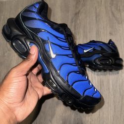 AirMax Plus Premium Black Racer Blue