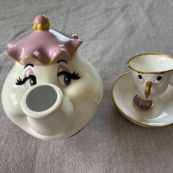Mrs Potts And Chips Disney Collectors Item
