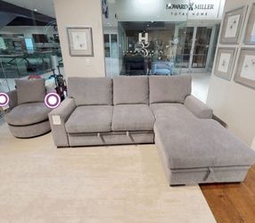 Sectional Pull Out Bed With Storage 