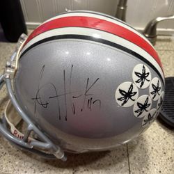 AJ Hawk Helmet Auto