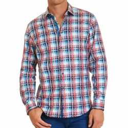 Robert Graham Rift Valley Classic Fit Check Sport Shirt Size LARGE - NWT - NOS - BRAND NEW WITH TAGS 