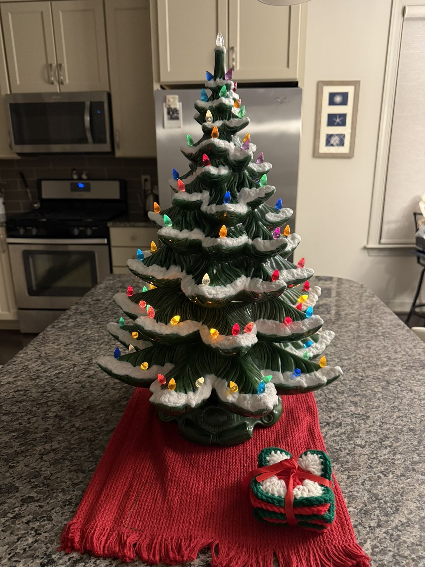 23 Inch Ceramic Christmas Tree