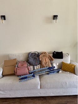 Moving Sale! Baby Items and Couch