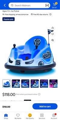 62 Flybar Bumper car