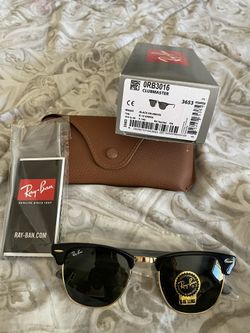 Ray Ban Club Master Sunglasses