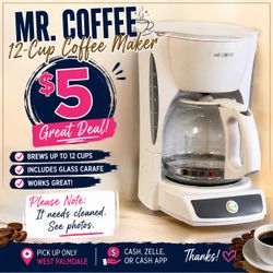 ☕ Mr. Coffee 12-Cup Coffee Maker