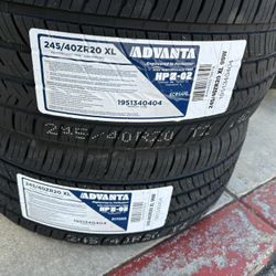 4x 245x40-20  $340 