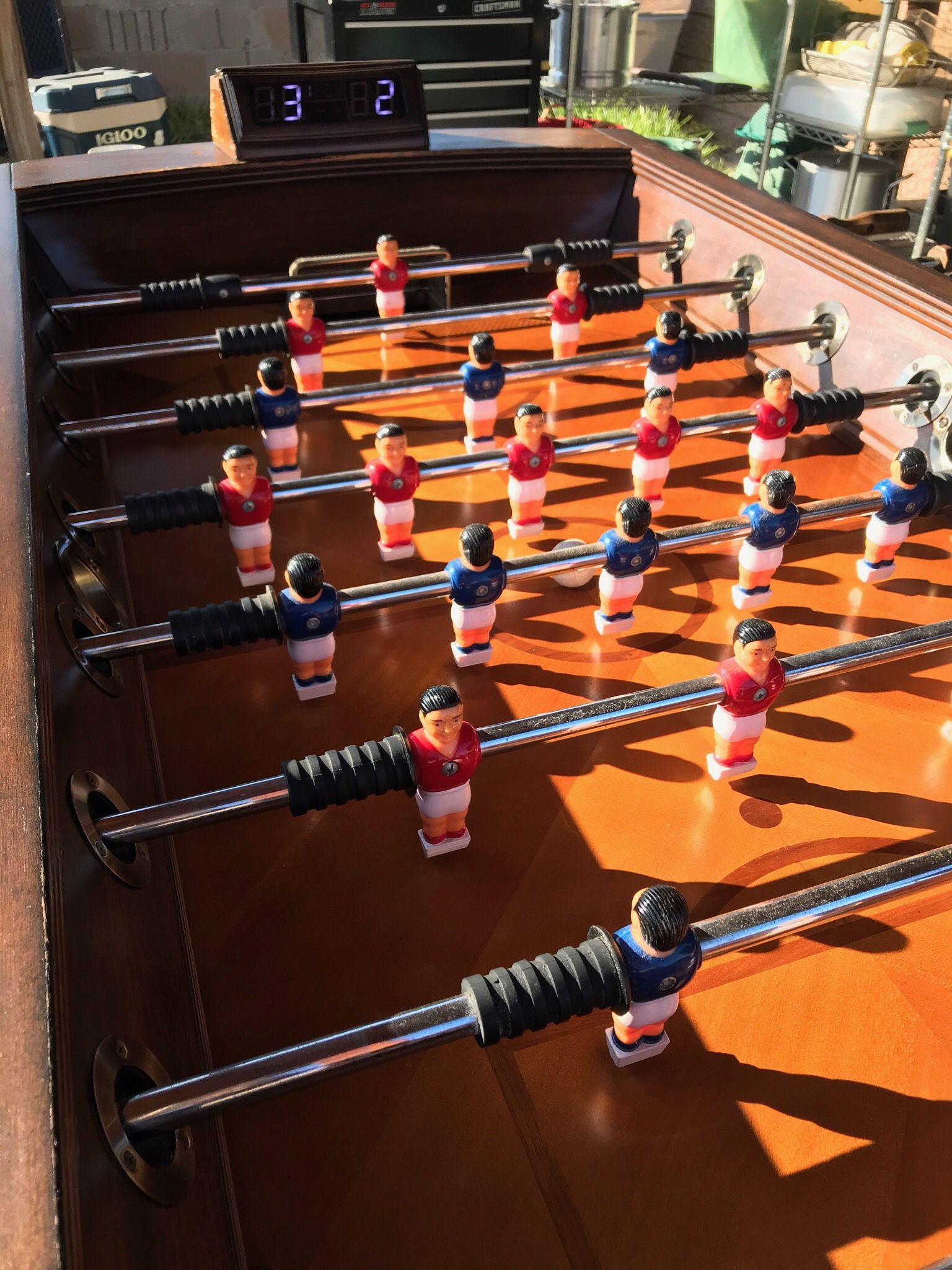 Foosball-Football-Soccer Table With Digital Score