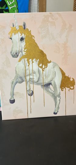 Unicorn Canvas Wall Art Painting