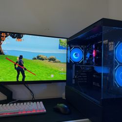 Black Gaming Pc Computer Desktop RTX