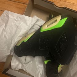 Jordan 6 Electric Green Size 7