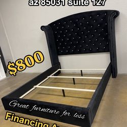 Queen size bed frame brand new
