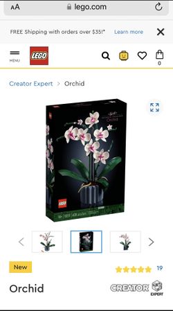 Lego orchid - Botanical Collection