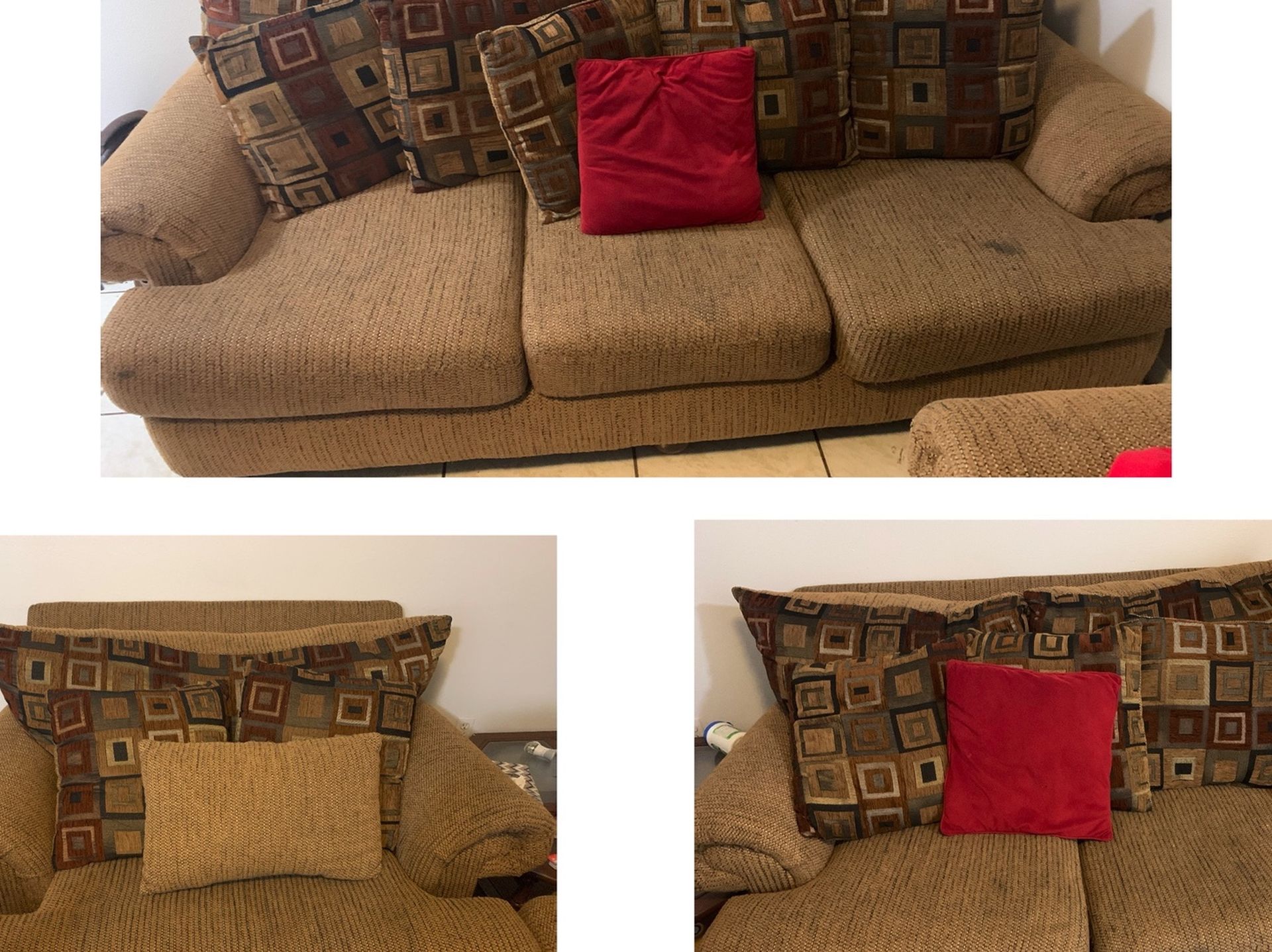 3-Piece Couch Set