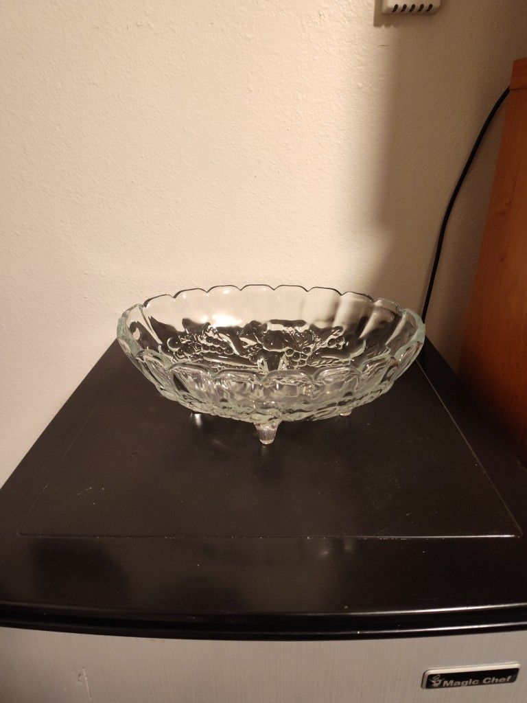 Glass Fruit Dish