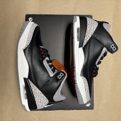Nike Air Jordan 3 Retro OG Black Cement 2024 men’s size 7 Basketball shoes NEW!