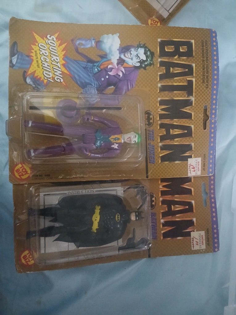New Vintage Batman Robin Joker And Penguin