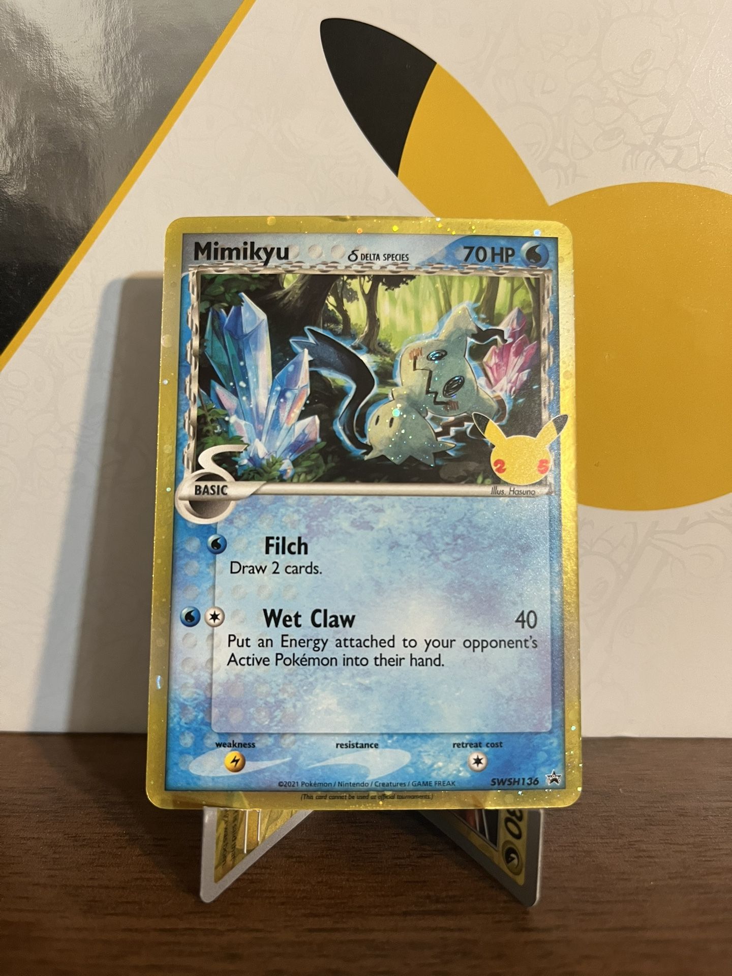Pokemon Mimikyu Celebrations Promo NM