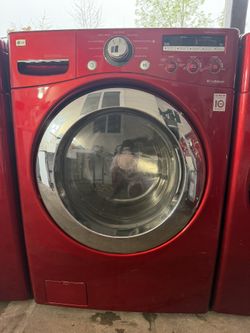 LG electric washer and dryer with free delivery