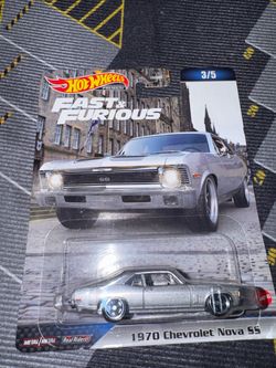 Hot Wheels Premium Fast & Furious 1970 Chevrolet Nova SS 3/5 HTF